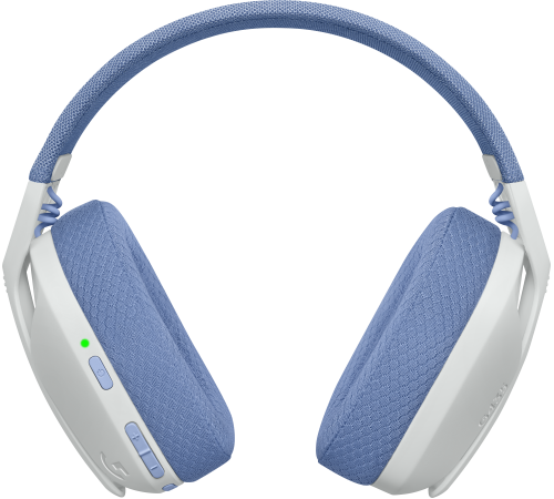 Гарнитура беспроводная игровая Logitech G435 LIGHTSPEED, белый/синий