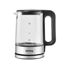 Чайник KORTING KWK 0902 G, серебристый/черный
