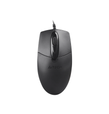 Мышь проводнаяA4Tech OP-720S, 1200 dpi, USB, 3 кнопки, черный