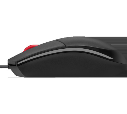 Мышь проводная Defender Delta MM-523, 3D, бесшумная, 1.8 м, 1000 dpi, черный