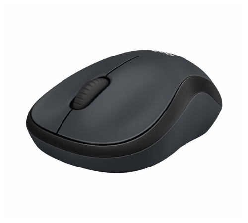 Мышь беспроводная Logitech M220 SILENT, серый/черный