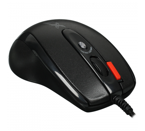 Мышь проводная игровая A4Tech XL-750BK, 3600 dpi, USB 2.0, 6кнопок, черный