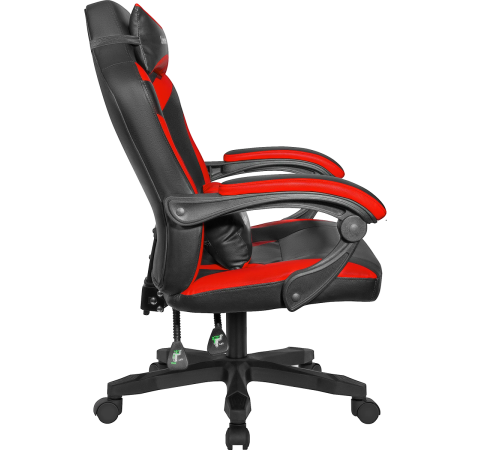 Кресло компьютерное Defender Master, черный/красный