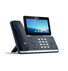 SIP-телефон YEALINK SIP-T58W Pro,  16 аккаунтов, цветной сенсорный экран 7" 1024х600, Android, WiFi, Bluetooth трубка, GigE, без БП, черный