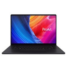 Ноутбук ProArt P16 H7606WW-SE009X, AMD Ryzen AI 9 HX 370/LPDDR5X 64GB/2TB PCIE G4 SSD/Nvidia RTX 5080 16GB GDDR7/16"/4K/3840x2400/OLED/16:10/120Hz/Win 11 Pro/черный