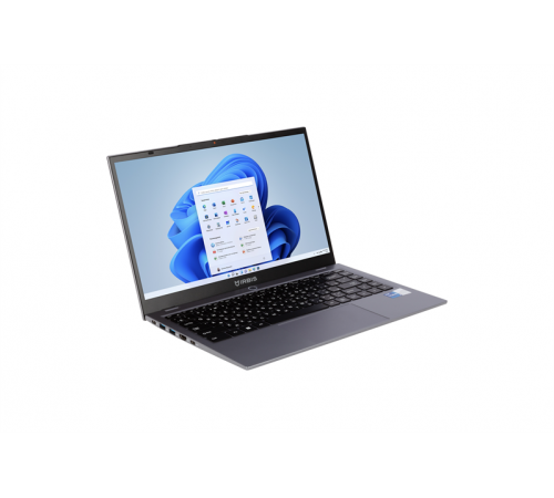 Ноутбук IRBIS 14NBP3003, Intel Core i5-1235U/16GB DDR4/512GB SSD/14"/FHD/1920x1080/IPS/Wi-Fi 6+BT 5/Win11 Pro/серый