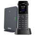 SIP-телефон YEALINK W73P (база W70B+трубка W73H) до 10 SIP-аккаунтов, до 10 трубок на базу, до 20 одновременных вызовов, черный