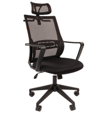 Офисное кресло Chairman 545, экокожа, черный