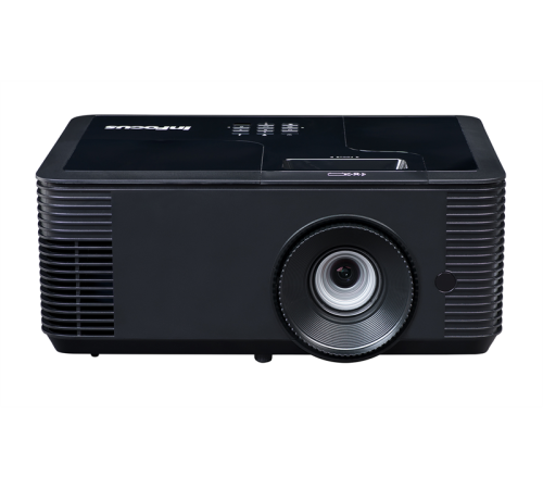 Проектор INFOCUS IN2134, DLP,4500ANSILm,XGA(1024х768),28500:1,(1.48-1.93:1)3.5mmin,VGAin,HDMI1.4aх3(поддержка3D),USB-A,3.5mmout,VGA,RS232,RJ45, черный