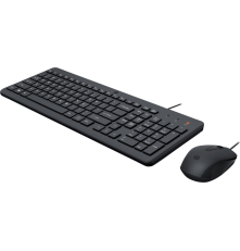 Комплект (клавиатура/мышь) проводной HP 150, USB, черный