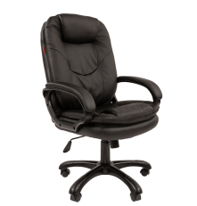 Офисное кресло Chairman 668, экопремиум, черный