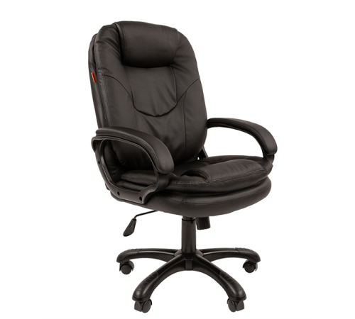 Офисное кресло Chairman 668, экопремиум, черный