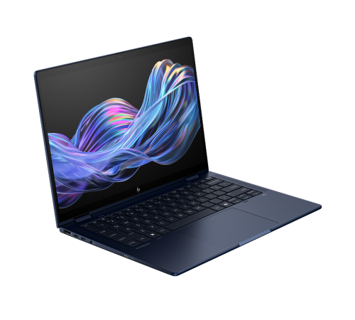 Ноутбук HP EliteBook X Flip G1i, Intel U7-258V/32Gb LPDDR5 8533/1Tb SSD NVMe/14"/WUXGA/1920x1200/IPS/Touchscreen/IR AGENG/RU Kbd /Win 11 Pro/синий