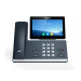 SIP-телефон YEALINK SIP-T58W Pro,  16 аккаунтов, цветной сенсорный экран 7" 1024х600, Android, WiFi, Bluetooth трубка, GigE, без БП, черный