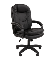 Офисное кресло Chairman 668 LT, экопремиум, черный