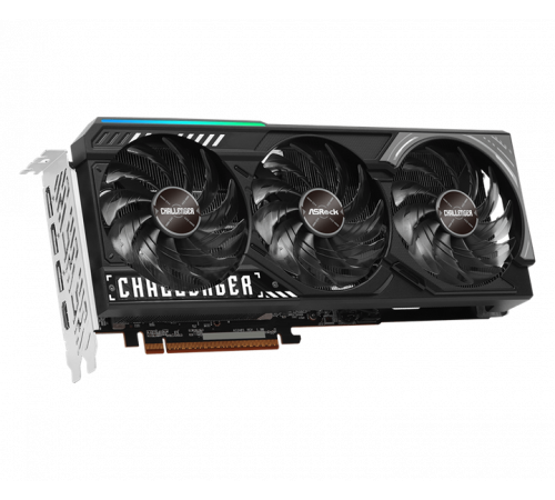 Видеокарта ASRock Radeon RX 9070 Challenger 16GB, GDDR6/256-bit