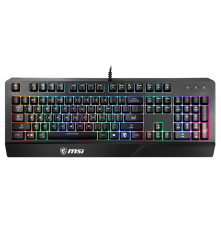 Клавиатура проводная игровая MSI VIGOR GK20, USB, черный