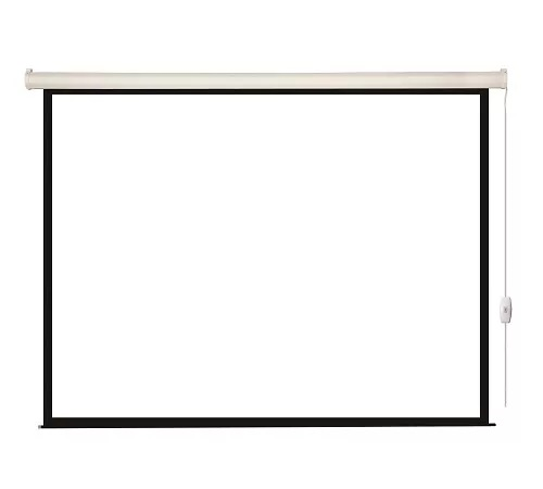 Экран с электроприводом Lumien Eco Control, MW с черной рамкой, 16:9, 142х200 см