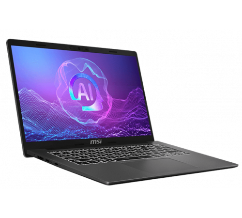 Ноутбук MSI Modern A14 AI+ F3HMG, AMD Ryzen AI 5 330/14"/ FHD 1920*1080/IPS/DDR5 16GB (8GB*2)/512GB SSD/AMD Radeon Graphics/Dos/серый
