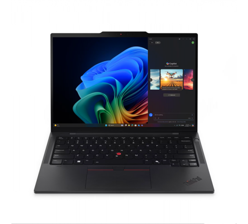 Ноутбук Lenovo ThinkPad T14s Gen 6, Intel Ultra 7-258V/32GB LPDDR5/1TB SSD M.2/Arc Graphics 140V/14"/WUXGA/1920X1200/IPS/WiFi/BT/5MP+IR Cam/Win 11 Pro/черный