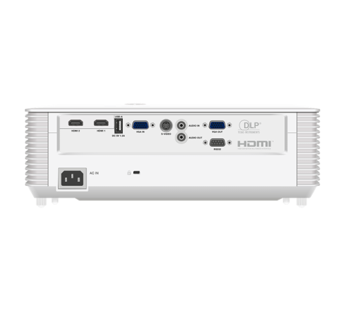 Проектор INFOCUS ScreenPlay SP226, DLP, 4000 lm, WXGA, 30 000:1, 1.54~1.72:1, 2xHDMI 1.4, VGA in/out, S-Video, 3.5mm in/out, USB-A, RS-232, 10W, белый