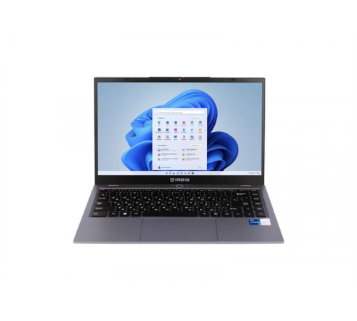Ноутбук IRBIS 14NBP3003, Intel Core i5-1240P/16GB DDR4/512GB SSD/14"/FHD/1920x1080/IPS/4G LTE/Wi-Fi 6/BT 5/Win11 Pro/серый