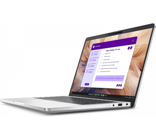 Ноутбук Dell Pro 14 Plus PB14250, Intel Core Ultra 5 236V/16GB LPDDR5/512GB SSD/Intel  Arc graphics/14"/FHD+/Linux/KB Eng/Rus/серебристый