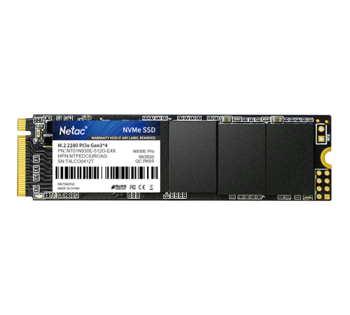 Твердотельный накопитель Netac N930E Pro, 512GB, M.2(22x80mm)