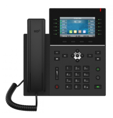 SIP-телефон Fanvil J6, 4.3" TFT color screen (480*272),1080P, 20 SIP линий, POE, Gigabit, черный