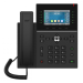 SIP-телефон Fanvil J6, 4.3" TFT color screen (480*272),1080P, 20 SIP линий, POE, Gigabit, черный
