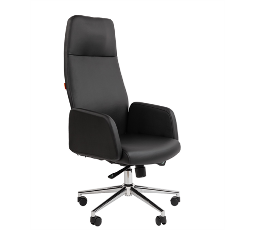 Офисное кресло Chairman 929, экопремиум, черный