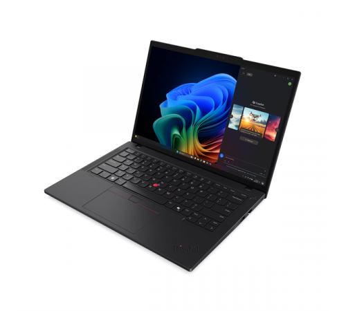 Ноутбук Lenovo ThinkPad T14 Gen6, Intel Ultra 7 255H/16+16Gb DDR5-5600/1Tb SSD m.2/Intel Graphics/14"/WUXGA/1920x1200/IPS/WiFi 6E/BT/Kb Ru/Eng/Win11 Pro/черный