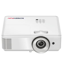 Проектор INFOCUS ScreenPlay SP126, DLP, 4000 lm, WXGA, 30 000:1, 1.54~1.72:1, HDMI 1.4, VGA in, S-Video, 3.5mm in/out, USB-A, лампа 15 000ч.(ECO mode), 3W, белый