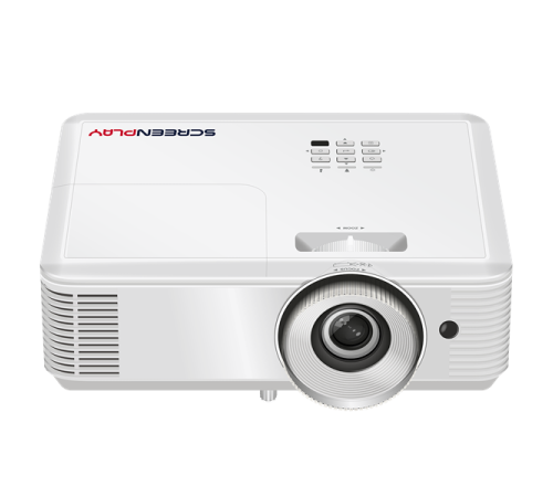 Проектор INFOCUS ScreenPlay SP126, DLP, 4000 lm, WXGA, 30 000:1, 1.54~1.72:1, HDMI 1.4, VGA in, S-Video, 3.5mm in/out, USB-A, лампа 15 000ч.(ECO mode), 3W, белый