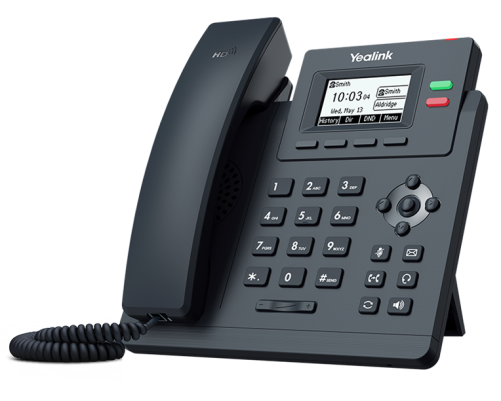 SIP-телефон YEALINK SIP-T31W, 2 аккаунта, дисплей 2.3", Wi-Fi, PoE, БП в комплекте, черный SIP-телефон YEALINK SIP-T31W, 2 аккаунта, дисплей 2.3", Wi-Fi, PoE, БП в комплекте, черный