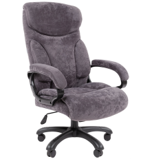 Офисное кресло Chairman Home 401, ткань S, темно-серый