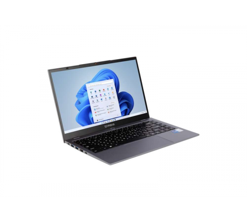 Ноутбук IRBIS 14NBP3003, Intel Core i5-1240P/16GB DDR4/512GB SSD/14"/FHD/1920x1080/IPS/4G LTE/Wi-Fi 6/BT 5/Win11 Pro/серый