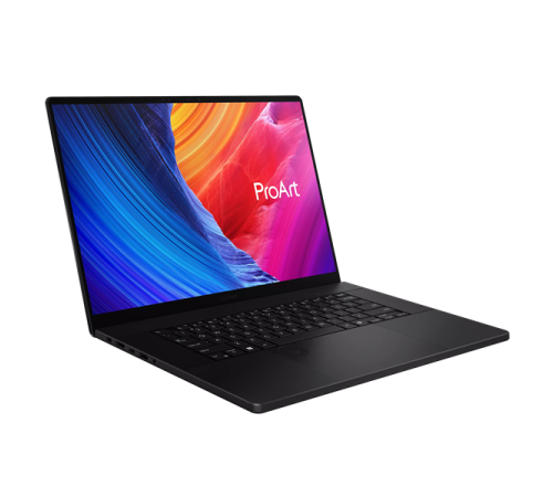 Ноутбук ProArt P16 H7606WW-SE009X, AMD Ryzen AI 9 HX 370/LPDDR5X 64GB/2TB PCIE G4 SSD/Nvidia RTX 5080 16GB GDDR7/16"/4K/3840x2400/OLED/16:10/120Hz/Win 11 Pro/черный