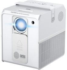 Проектор Cactus CS-PRC.04WT, Full HD, LCD, 3500Lm, 1920x1080, 1000:1, 1xUSB typeA, 1xHDMI, белый