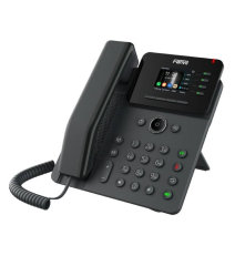 SIP-телефон Fanvil V61W, 4 SIP-аккаунта, 2.4" 320x240 цветной экран, POE, БП в комплекте, 2x1 Gbps, Wi-Fi 6, BT 5.4, черный