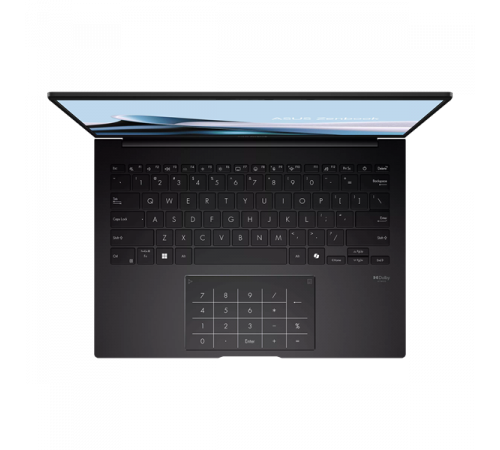Ноутбук ASUS Zenbook 14 UM3406GA-QD009, AMD Ryzen AI 7 445/LPDDR5X32GB/1TB PCIE G4 SSD/AMD Radeon Graphics/14"/WUXGA/1920x1200/OLED/16:10/No OS/черный
