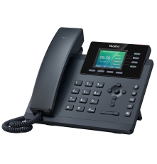 SIP-телефон YEALINK SIP-T34W, 4 аккаунта, Wi-Fi, USB, 2.4" цветной LCD-экран 2.4" 320х240, PoE, GigE, БП в комплекте, черный