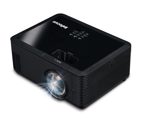 Проектор INFOCUS IN134ST, DLP, ANSI, 4000Lm, XGA(1024x768), 28500:1, HDMI 1.4a x3, Composite video, VGA in, audio3.5mm in, USB-A, 3.5mm out, VGARS232, RJ45, черный