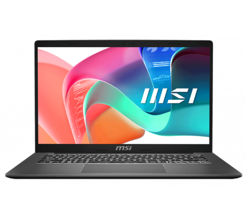 Ноутбук MSI Modern 14 F1MG, Intel Core 5 120U/14"/ FHD 1920*1080/IPS/DDR4 16GB(16GB*1)/1 TB SSD/Intel Graphics/Dos/серый
