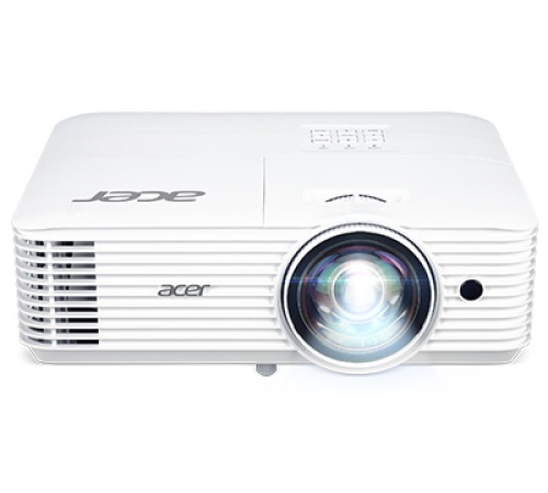 Проектор Acer projector H6518STi, DLP 3D,1080p,3500Lm,10000/1, HDMI, short throw 0.5, Bag, белый