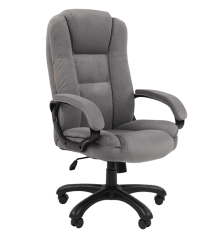 Офисное кресло Chairman Home 600, ткань Т-55, серый