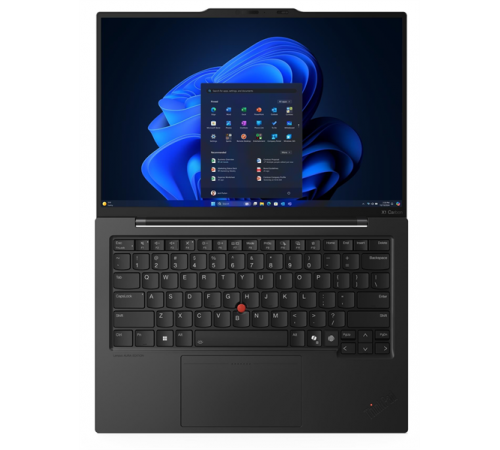 Ноутбук Lenovo ThinkPad X1 Carbon G13/, Intel Ultra 7 265H/32GB LPDDR5x/1TB SSD/Intel Graphics/14"/OLED/AR/L 2.8K/2880x1800/WiFi7/BT/Kb Ru/Eng/Win 11 Pro Eng/черный