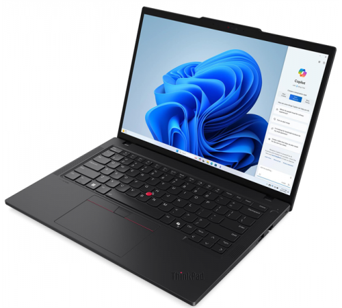 Ноутбук Lenovo ThinkPad T14 Gen 5, Intel Ultra 7 165U/16GB DDR5 5600/1TB SSD M.2/Intel Iris Xe/14"/WUXGA/1920x1200/IPS/WiFi/BT/Kb Ru/Eng/Win 11 Pro Eng/черный