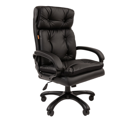 Офисное кресло Chairman 442, экопремиум, черный