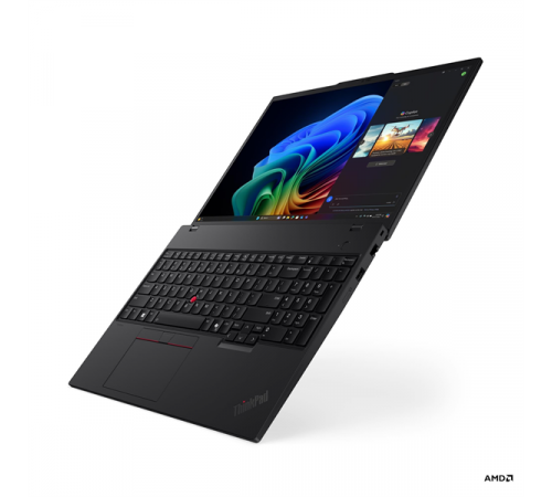 Ноутбук Lenovo ThinkPad T16 G4/ 16"/ WUXGA/ 1920x1200/ IPS/ AMD Ryzen AI 7 PRO 350/16GB DDR5/512GB SSD/Radeon 860M/WiFi7/BT/Kb Ru/Eng/Win 11 Pro ENG/черный
